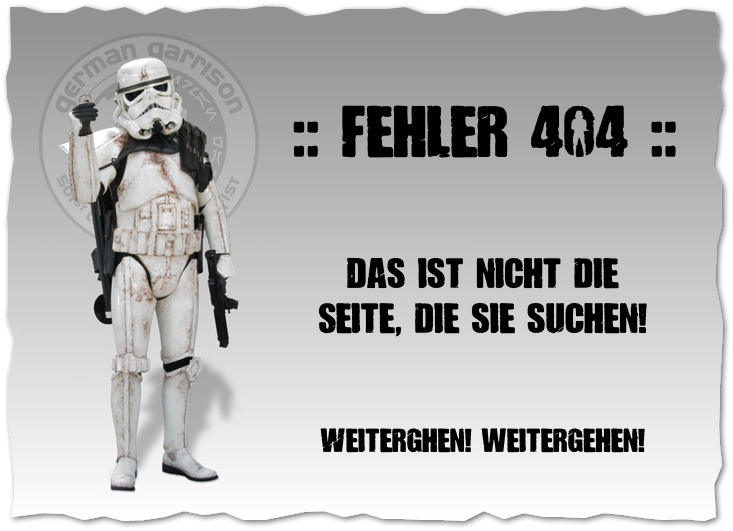 404 - Seite nicht gefunden